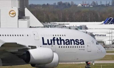 Немецкая авиакомпания Lufthansa приостановила полеты в Иран